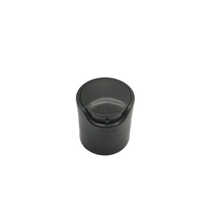 28/410 Black Flip Top Press Cap 20mm 24mm Metal Plastic Disc Top Hand Lotion Cream Bottles 18mm Iron Material Water Bottle Caps