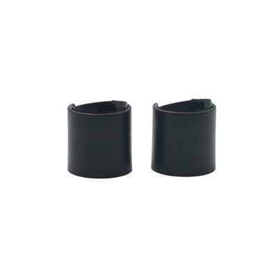 28/410 Black Flip Top Press Cap 20mm 24mm Metal Plastic Disc Top Hand Lotion Cream Bottles 18mm Iron Material Water Bottle Caps