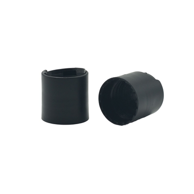 28/410 Black Flip Top Press Cap 20mm 24mm Metal Plastic Disc Top Hand Lotion Cream Bottles 18mm Iron Material Water Bottle Caps